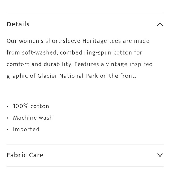 Pendleton Glacier National Park Graphic Tee - Picture 7 of 8